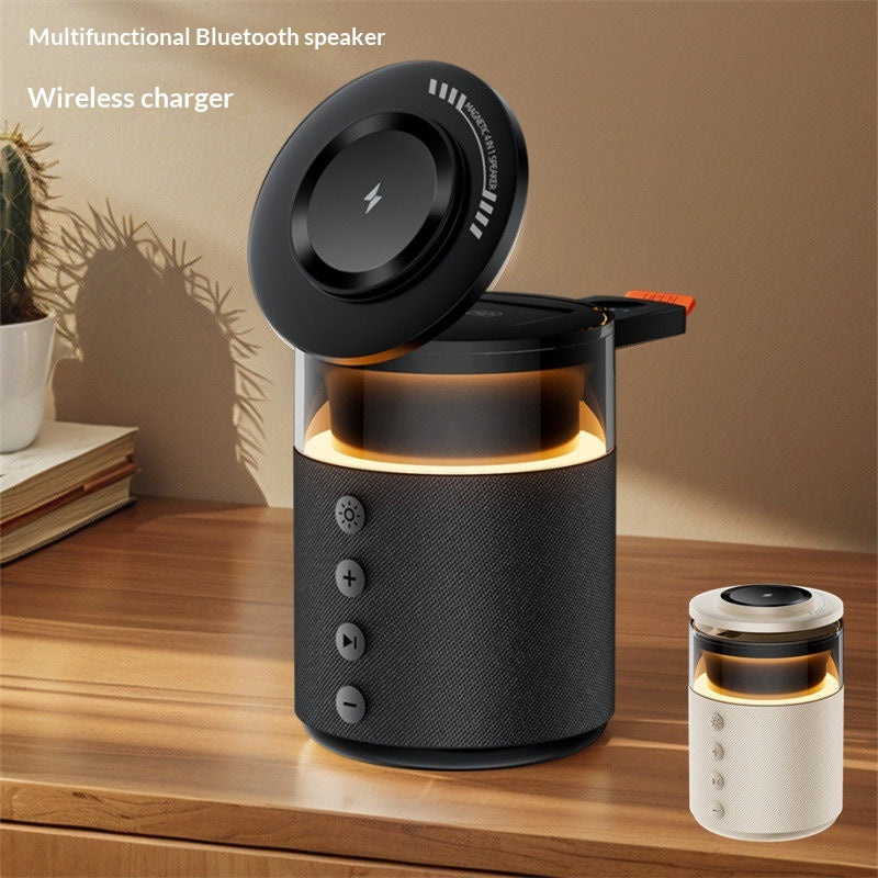 Chargeur de téléphone sans fil pour garçons et filles Haut-parleur Bluetooth multifonctionnel comme une Valentine