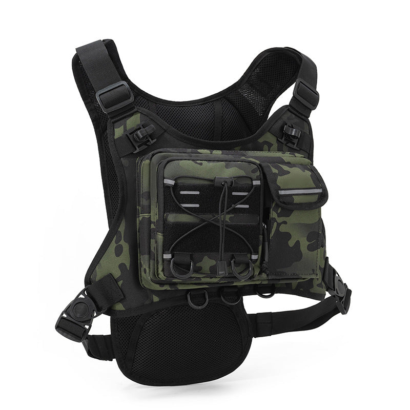 Camouflage Sac à dos casual multi-pose poitrine