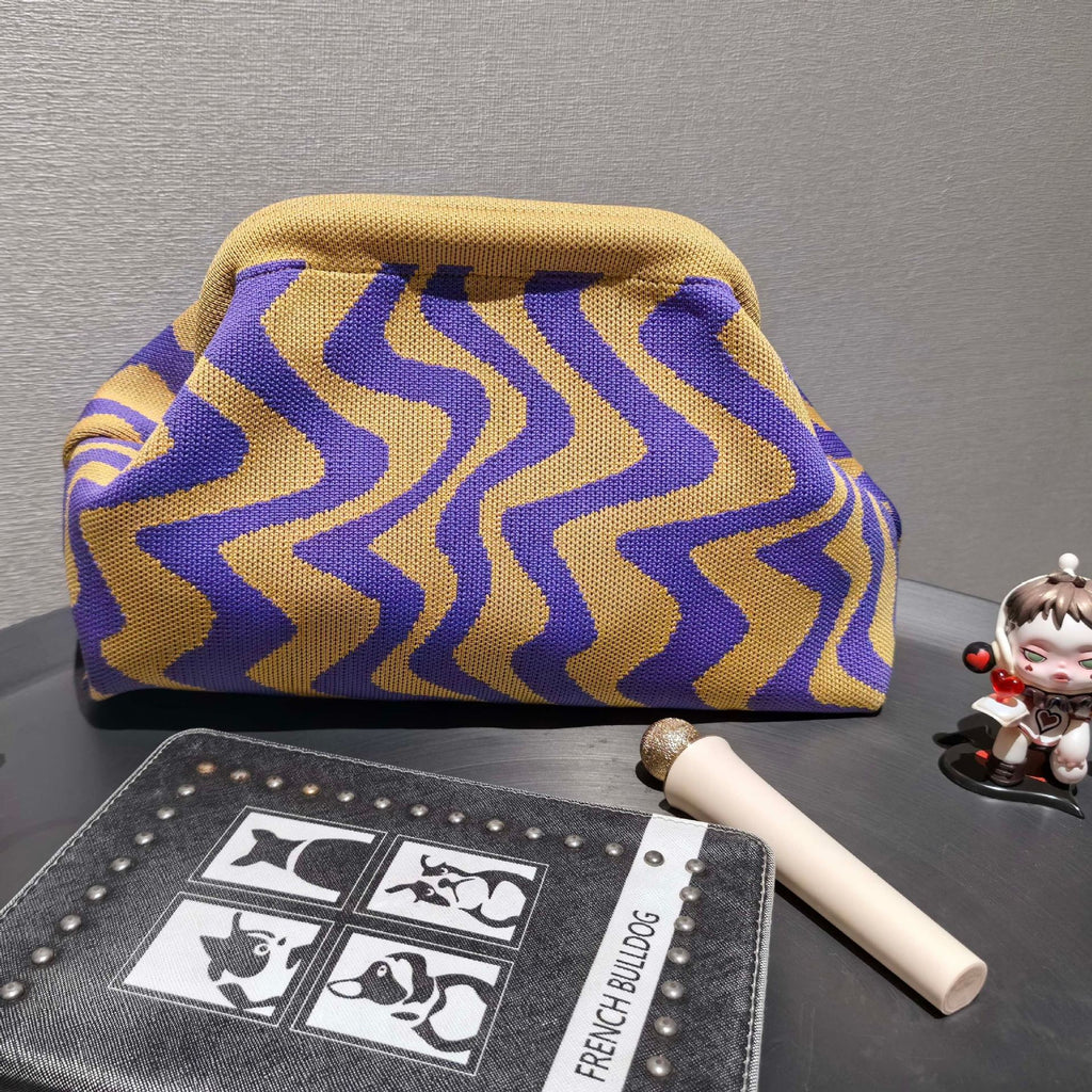 Sac à main Wavy Knit pour femmes