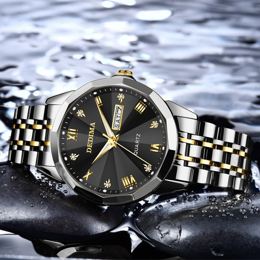 Montres Homme Waterproof Super Luminous Luxury Watch