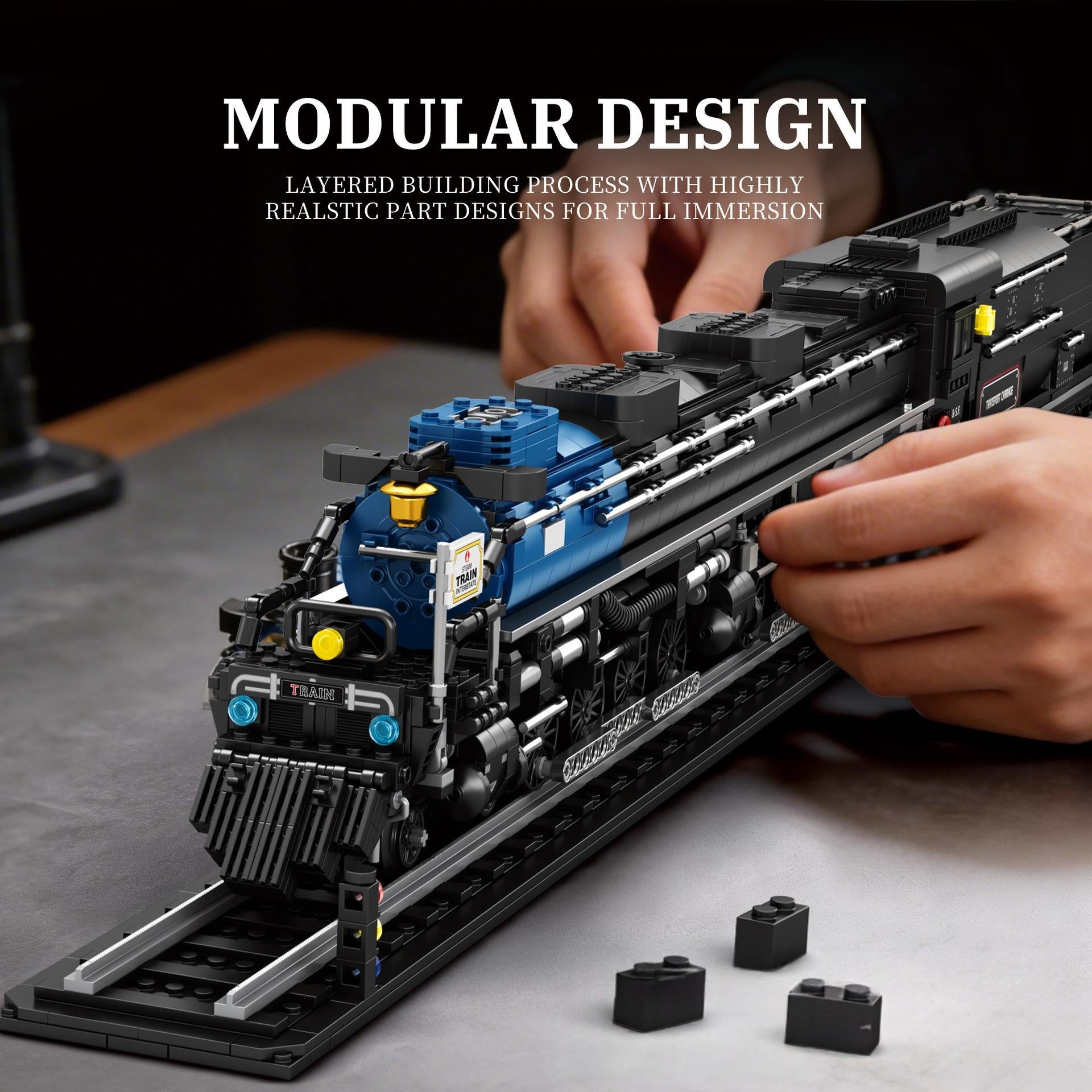 Blocs de construction de jouets pour voies ferrées à grande vitesse