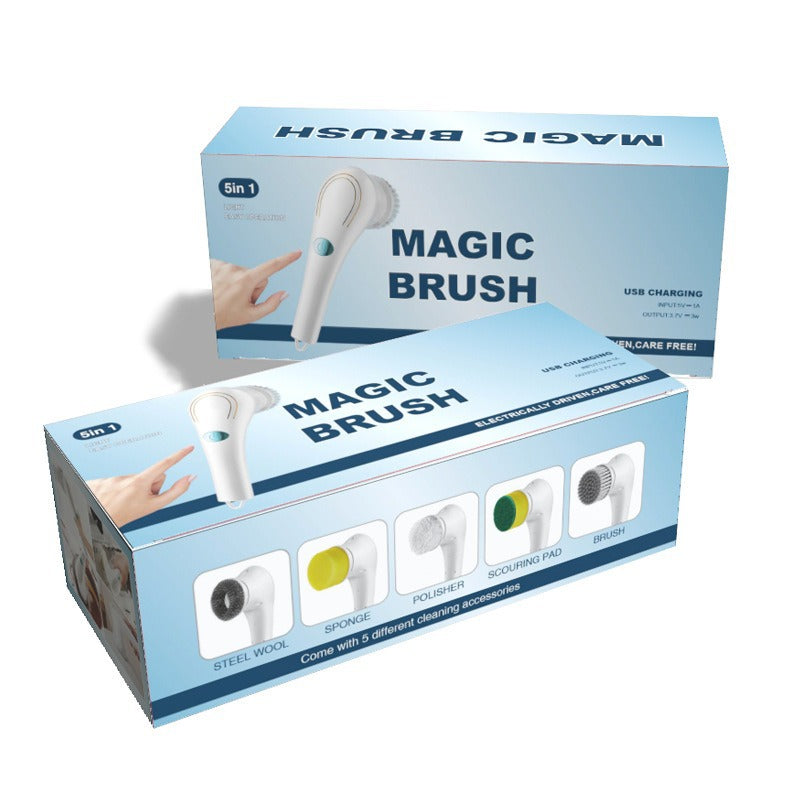 Brosse de lavage pour pot électrique et vaisselle