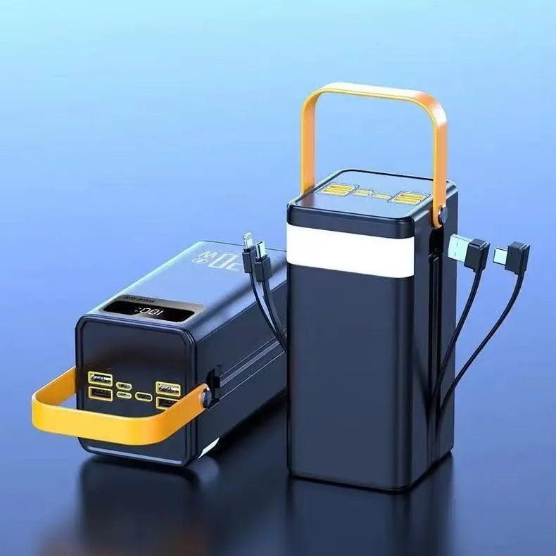With high-capacity cable Super fast Camping Power Bank