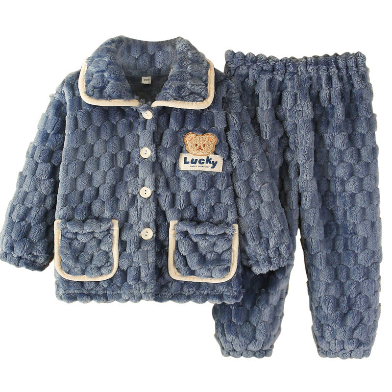 Maison de pyjama d'automne pour enfants