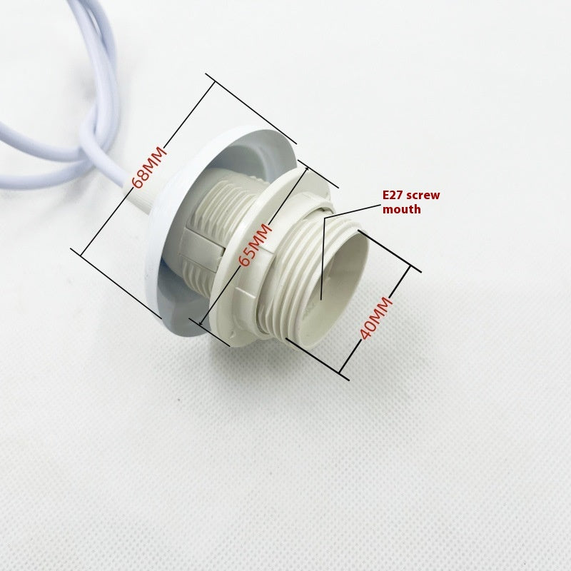 Accessoires de lampe d'ampoule LED fixe