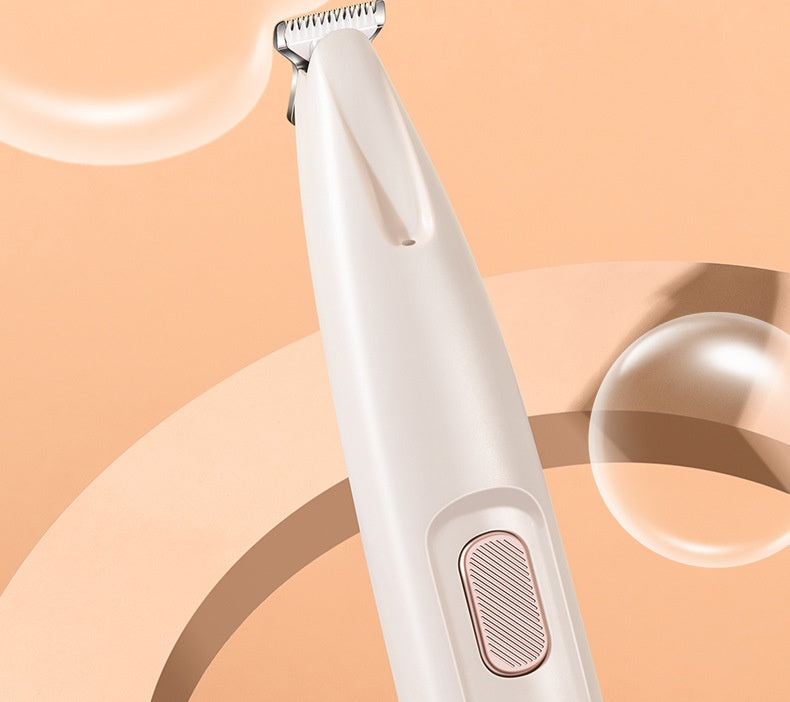 Animaux de compagnie Paw Trimmer avec lumière LED entièrement imperméable aux cheveux de chien Trimmer avec LED Display Dog