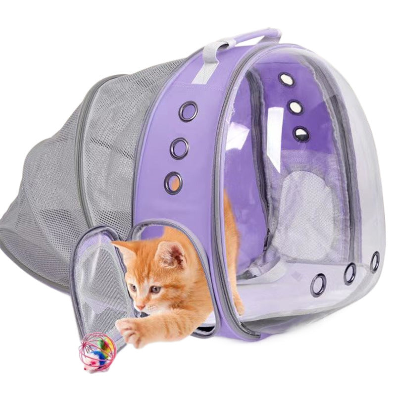Sac à dos en mesh transparent extensible arrière