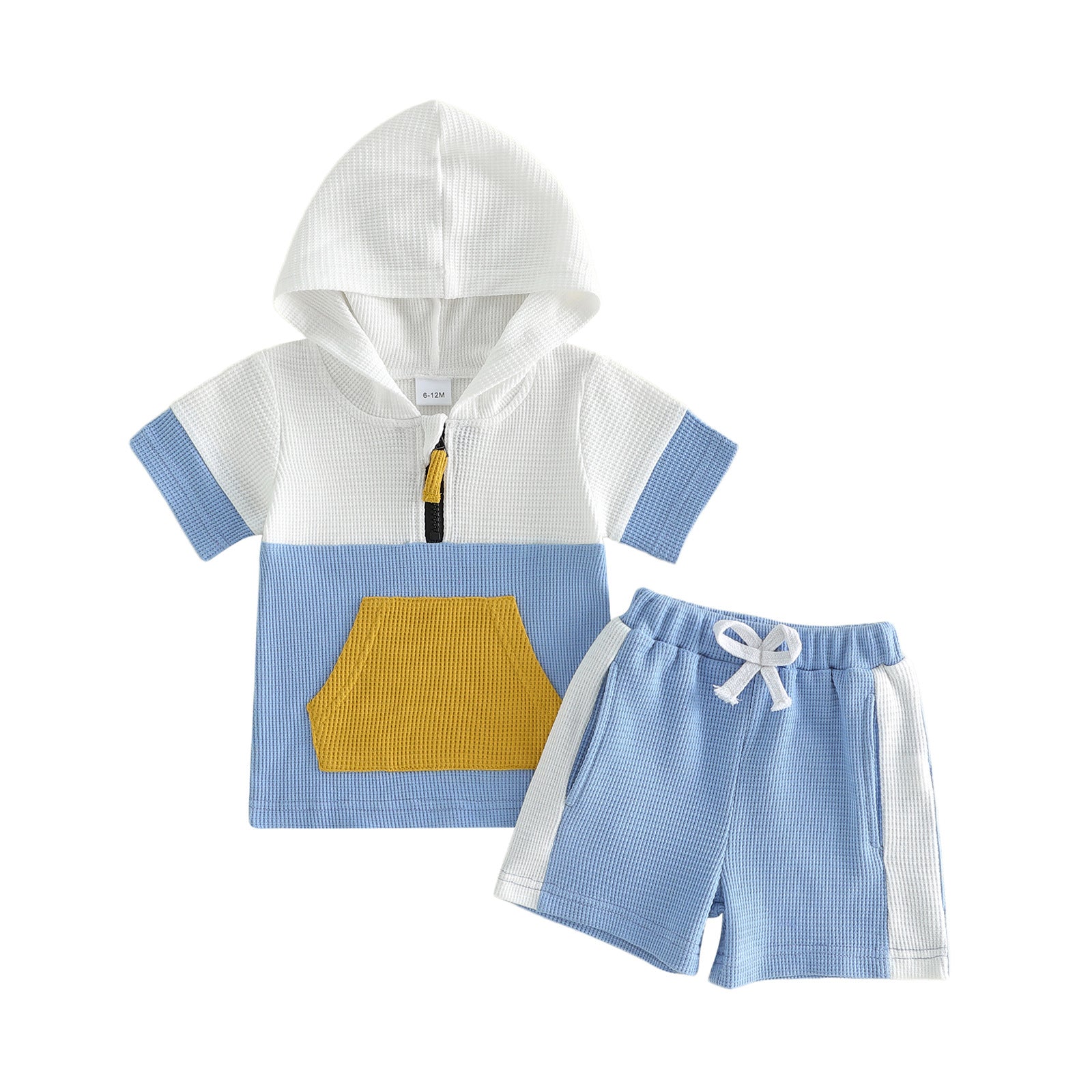 Set à capuchon casual pour nourrissons et tout-petits