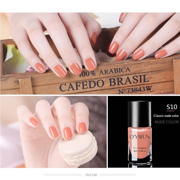 Peel-off Nude Gel Nail Polonais