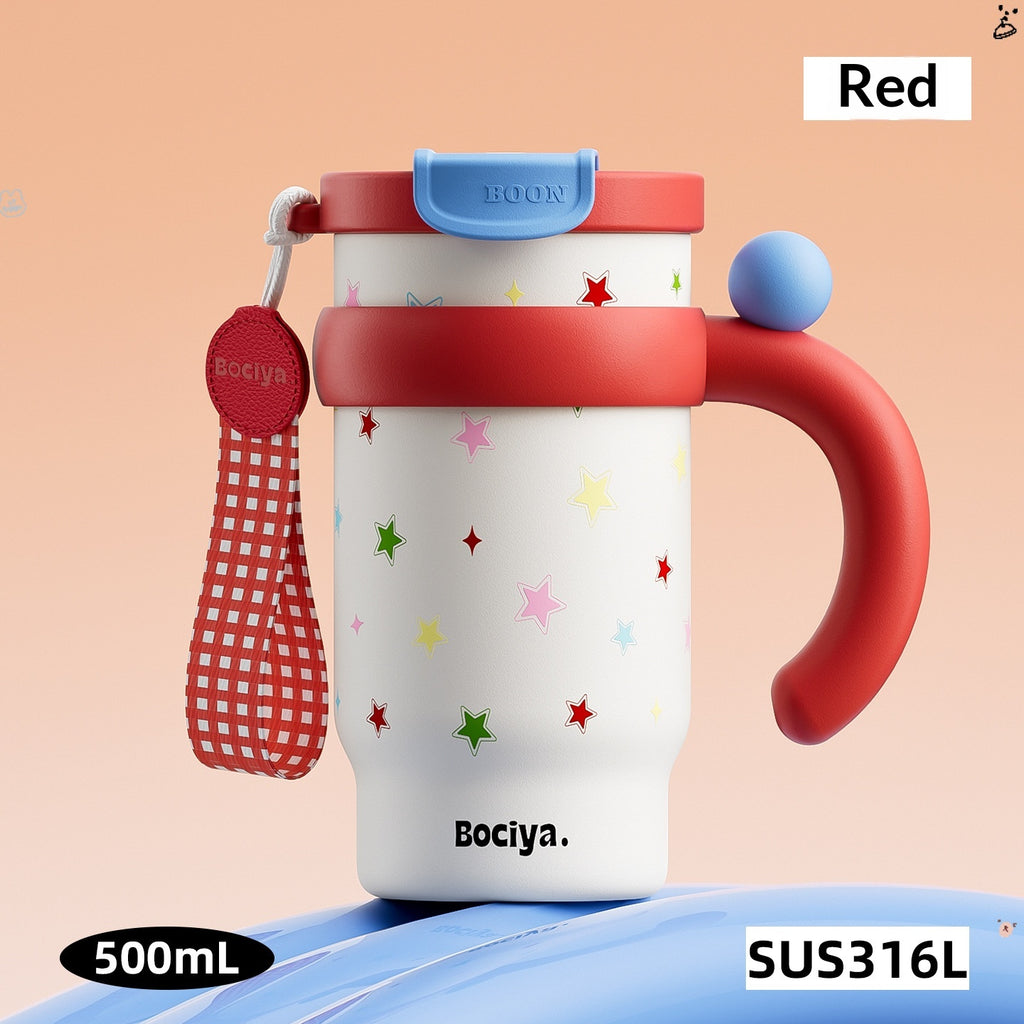 Stainless steel cup for women