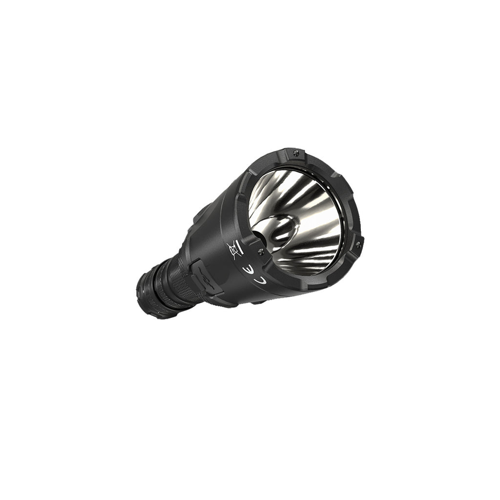 Anneau magnétique forte lumière Super lumineux extérieur longue portée tactique lampe de poche électrode