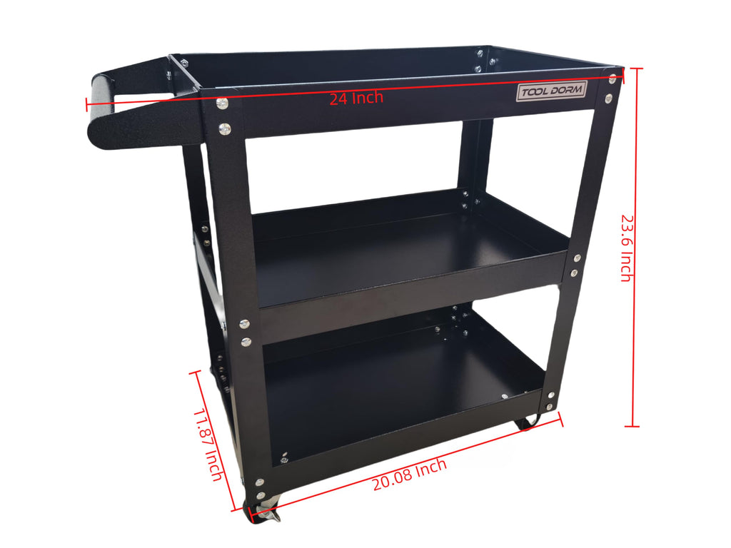 Uniquement pour la livraison sur Waybill-Tree-Tier Hand Cart Noir TT103BK