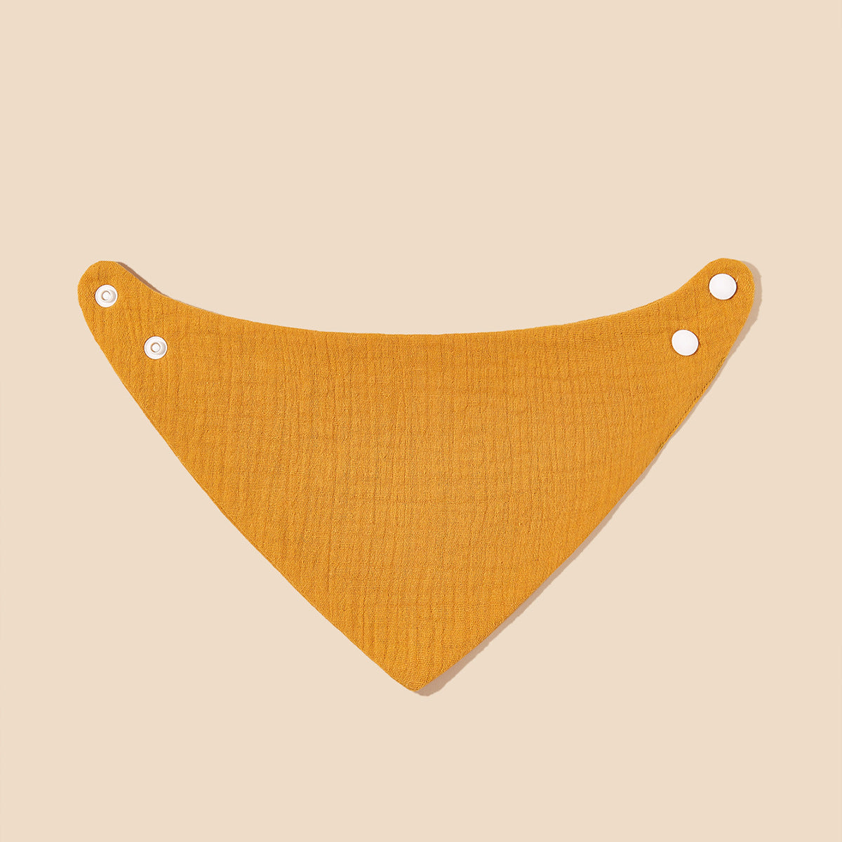 Crêpe Triangular Binder Pure Cotton Baby Bib Salive Serviette