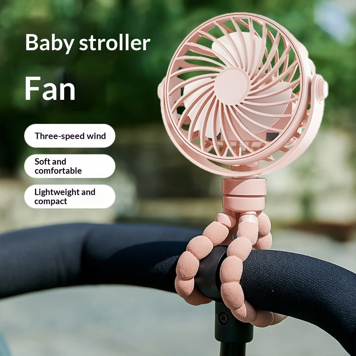 Mini ventilateur portable de bureau en forme d'octopus