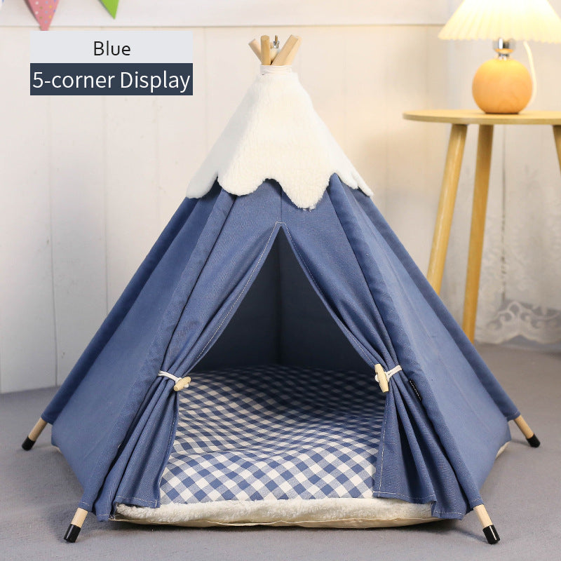 Tente de chat de chat amovible et lavable petite et moyenne taille