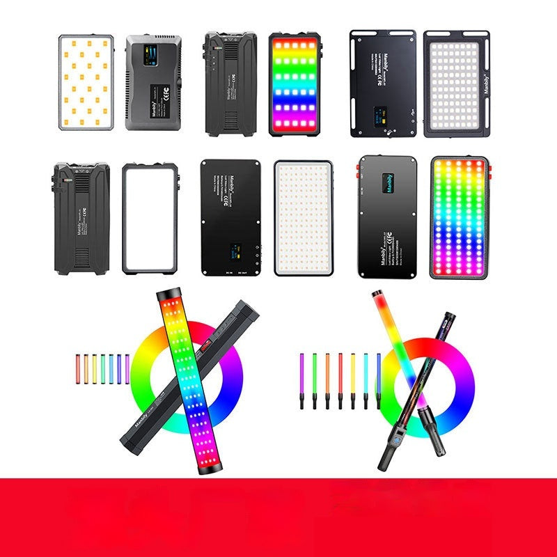 RGB Full Color Pocket LED Photographie Portable Mini Light Effect Light Painting Camera Lig