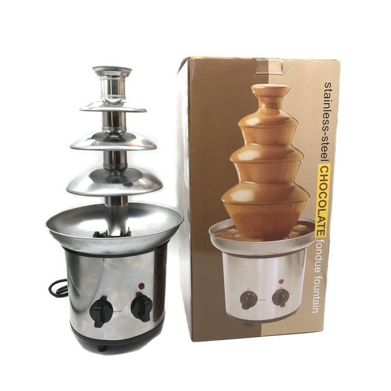 Four-Tier Chocolate Fountain Machine