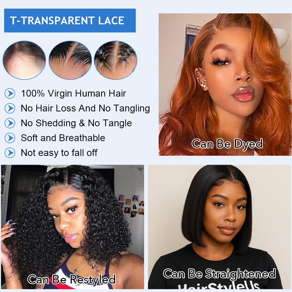 Perruque complète des cheveux humains pour femmes Perruque complète