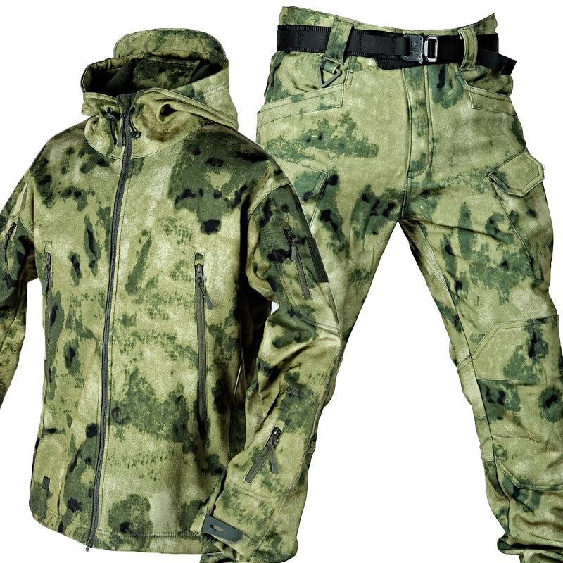 Camouflage spécial en cuir extérieur
