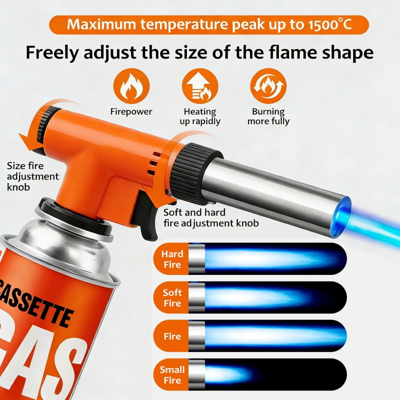 Torche à butane culinaire