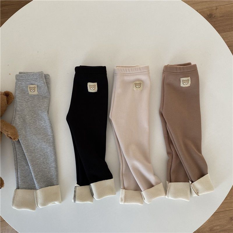Filles monocouches Fashionnable Leggings entièrement appariés