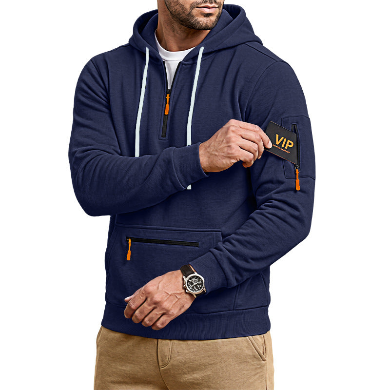Sweatshirt de sport décontracté plus grand homme