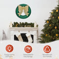24en décoration de couronne de Noël extérieure pré-éclairée
