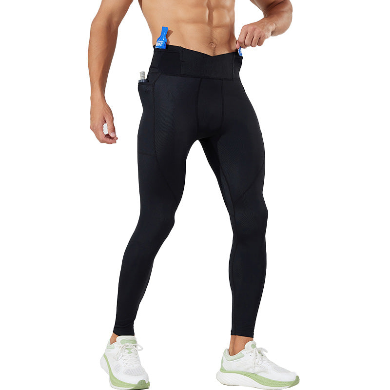 Pantalons de yoga de fitness unisexe Compression Leggings stretch