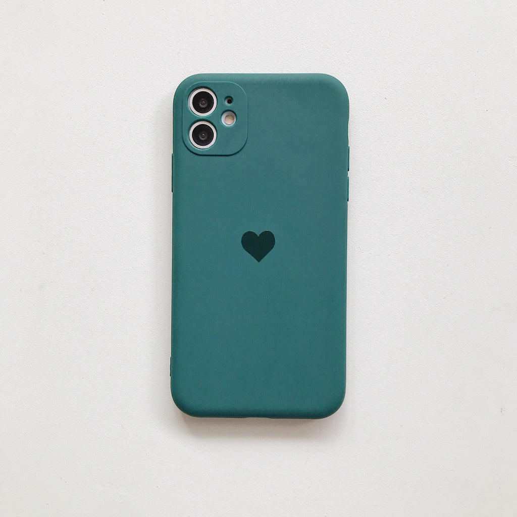 Cas de téléphone portable gelé au cœur liquide