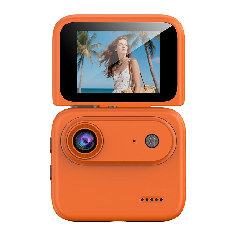 4K HD Action Camera with Chest Mount for Stable Footage While Cycling