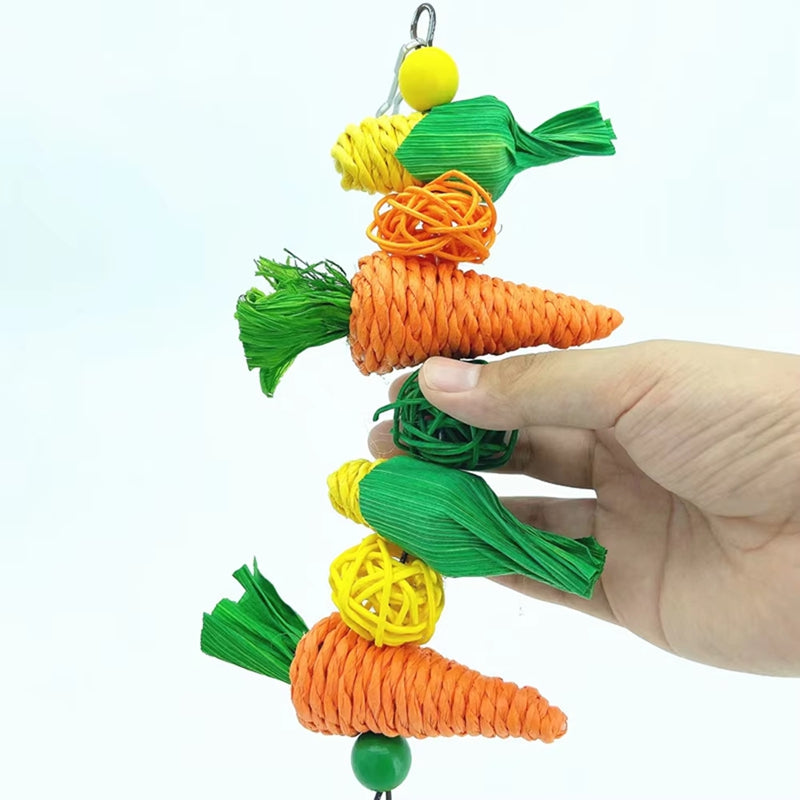 Jouet pour perroquet Perchoir Escalade Équipement de jeu Cage Accessoires Bird Bite Toy for Parake