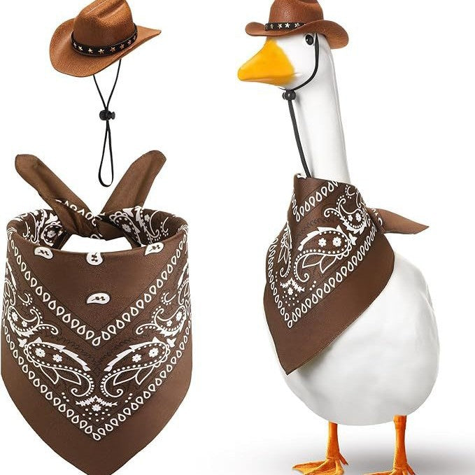 Western Cowboy Hat Saliva Serviette de jardin Party