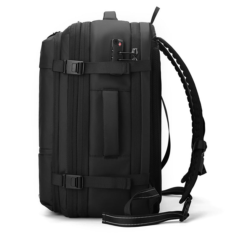 Ceinture pour homme Mot de passe Lock Business Sac à dos scalable