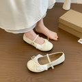 Trendy Femmes Bow Mary Jane Flats