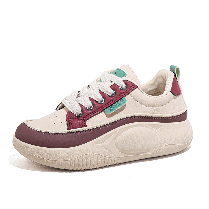 Femmes Polyvalent orteil rond Non-dérapant Chaussures papa