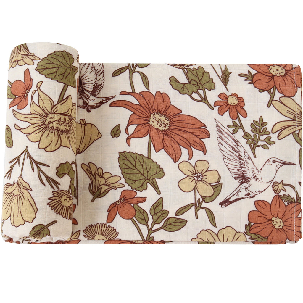 Couverture de matelas en coton de bambou Couverture de nouveau-né Baby Swadle Sac d'été