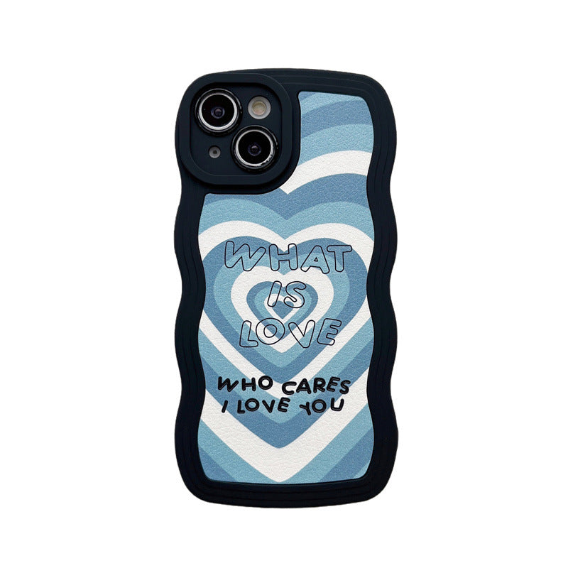 Beau Love Mobile Phone Wave Soft étui de protection
