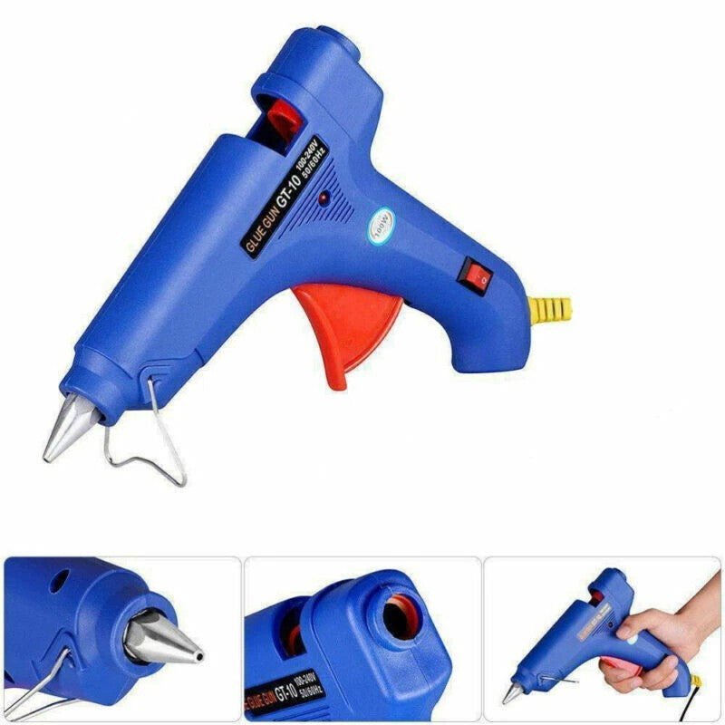 40pcs voiture Peintless Dent Kit de suppression Slide Hammer réparation PDR Glue Gun Puller UK