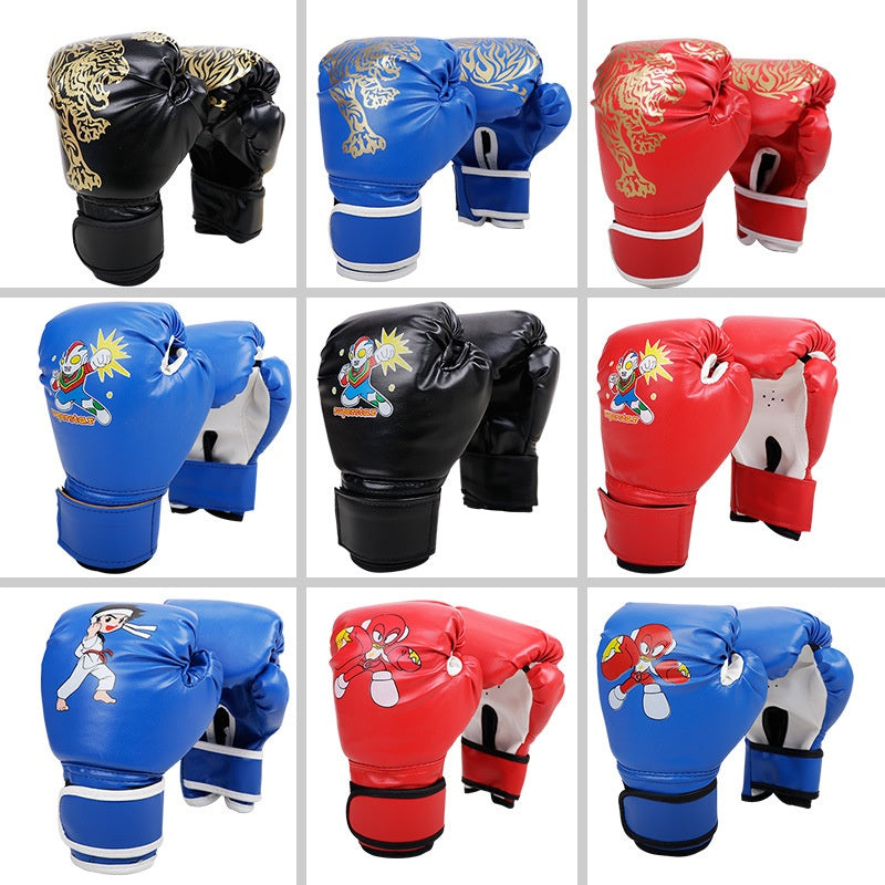 Set de formation professionnelle de gants de boxe Sanda