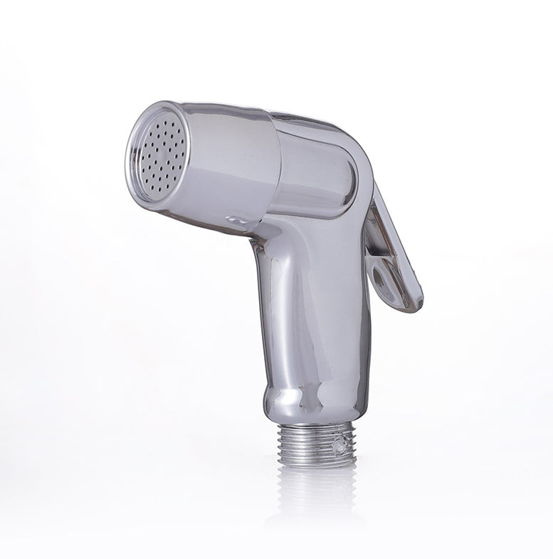 Pistolet de toilette en plastique-argent-PP-1 pièce