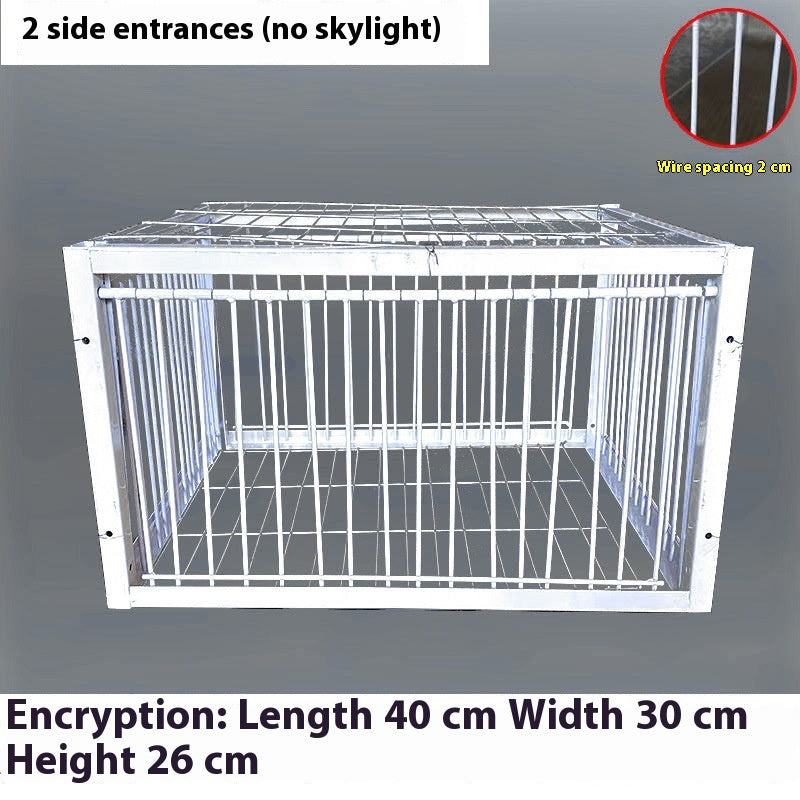 Cage de retour chiffré de porte en réseau actif Pigeon