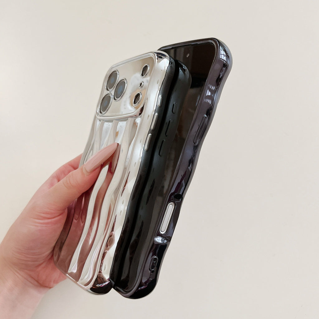Couleur solide Electroplating Avancé Stripes Convient pour le boîtier de téléphone