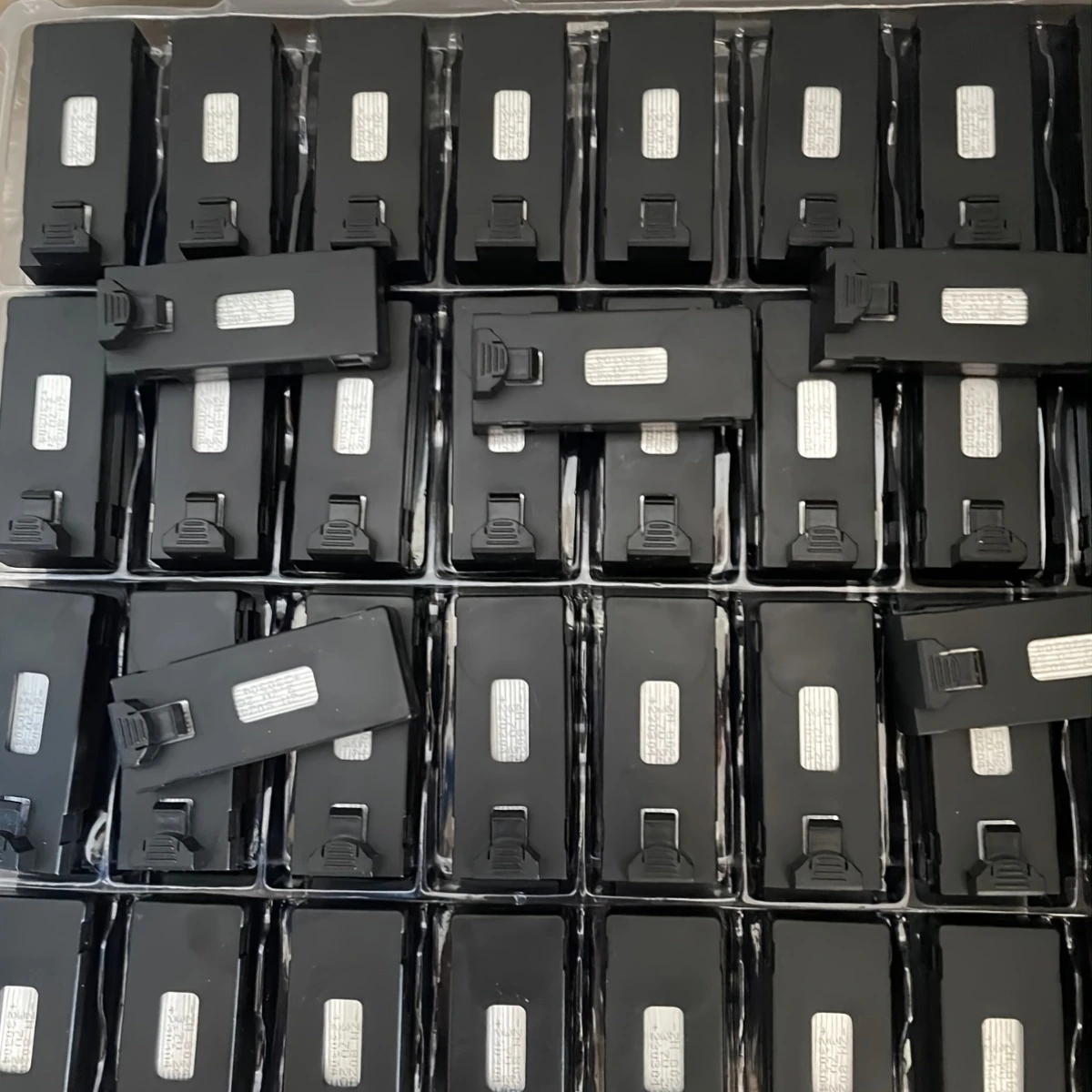E88 E99 Batterie de remplacement - 3 Pcs