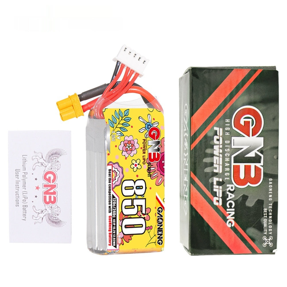 Haute énergie 850mAh 4S 152V 120C Fit 2-25 pouces modèle Airplane Batterie