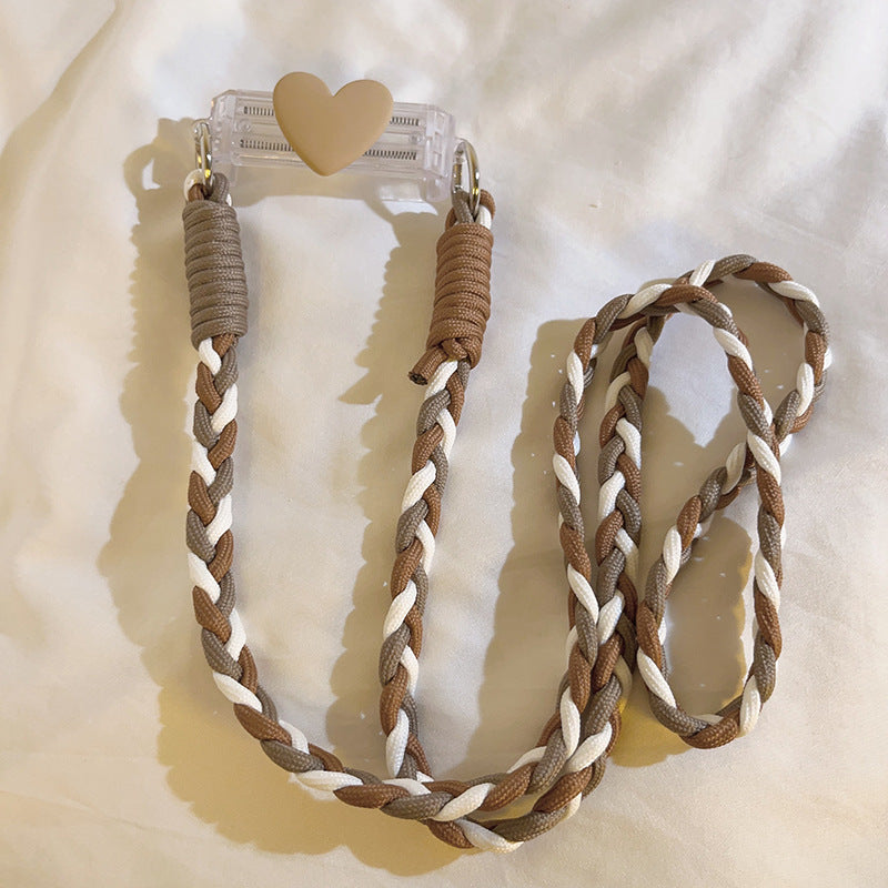 Beau look Small Love Back Splint Mobile Phone Lanyard Universal