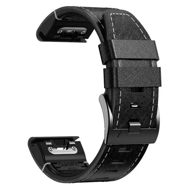 Bracelet de montre de sortie rapide en silicone pointant