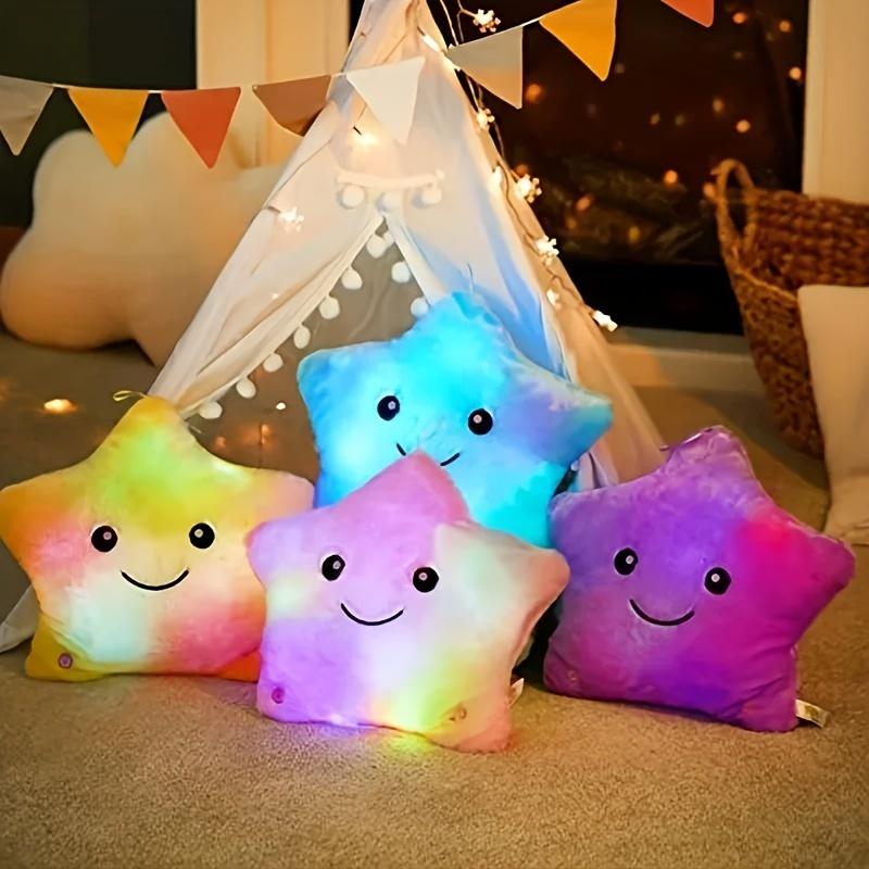 34CM Jouet coloré en peluche d'oreiller cinq pointes
