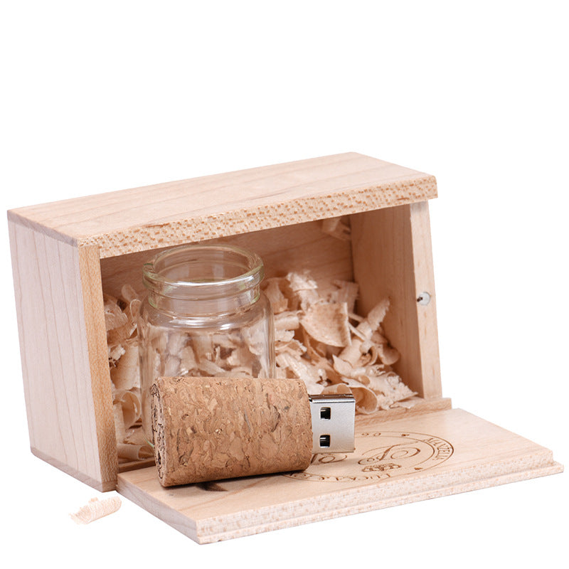 Disque de stockage de bouteille de lettering en bois personnalisé