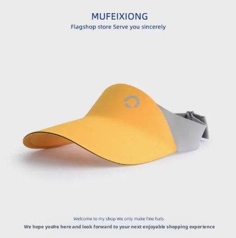 Chapeau d'écran solaire pour enfants – pièce jaune-1