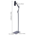 Universal Ipad Support de table au sol Bracket réglable Rotation flexible Support de téléphone Rotati